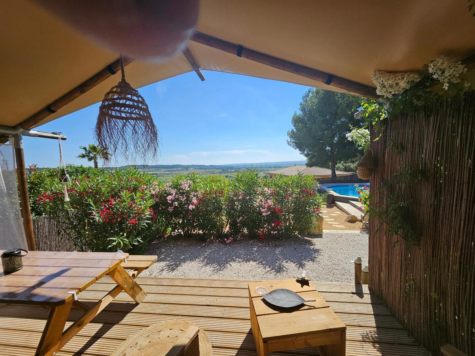 Domaine Du Chene Hotel Campagnan Kültér fotó